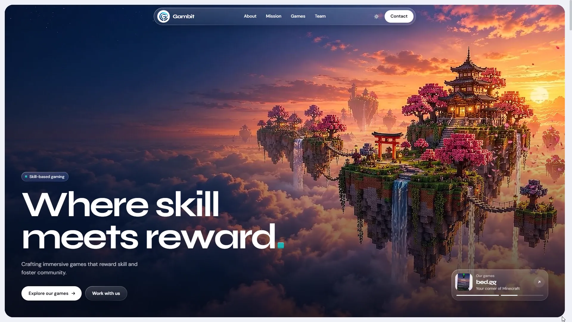 Gambit homepage
