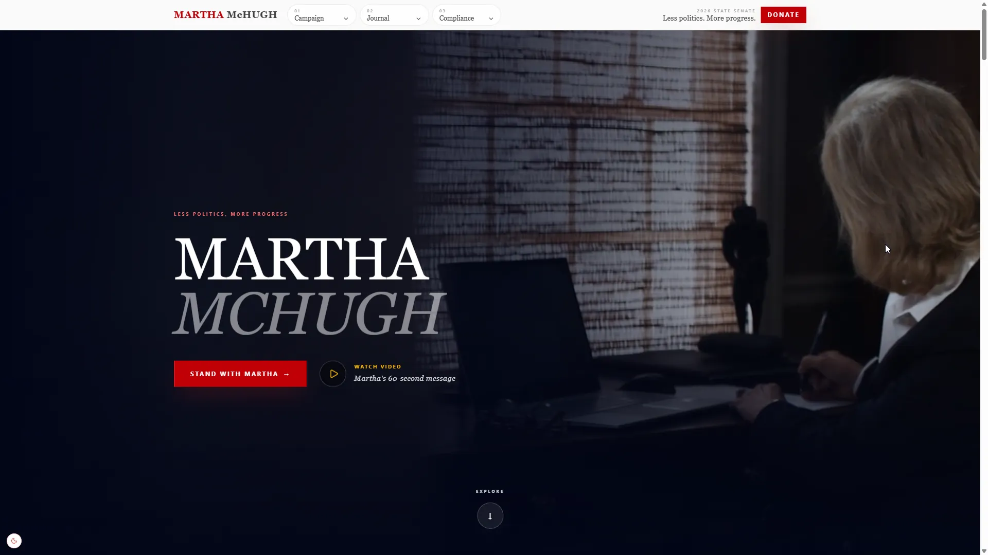 Martha McHugh homepage