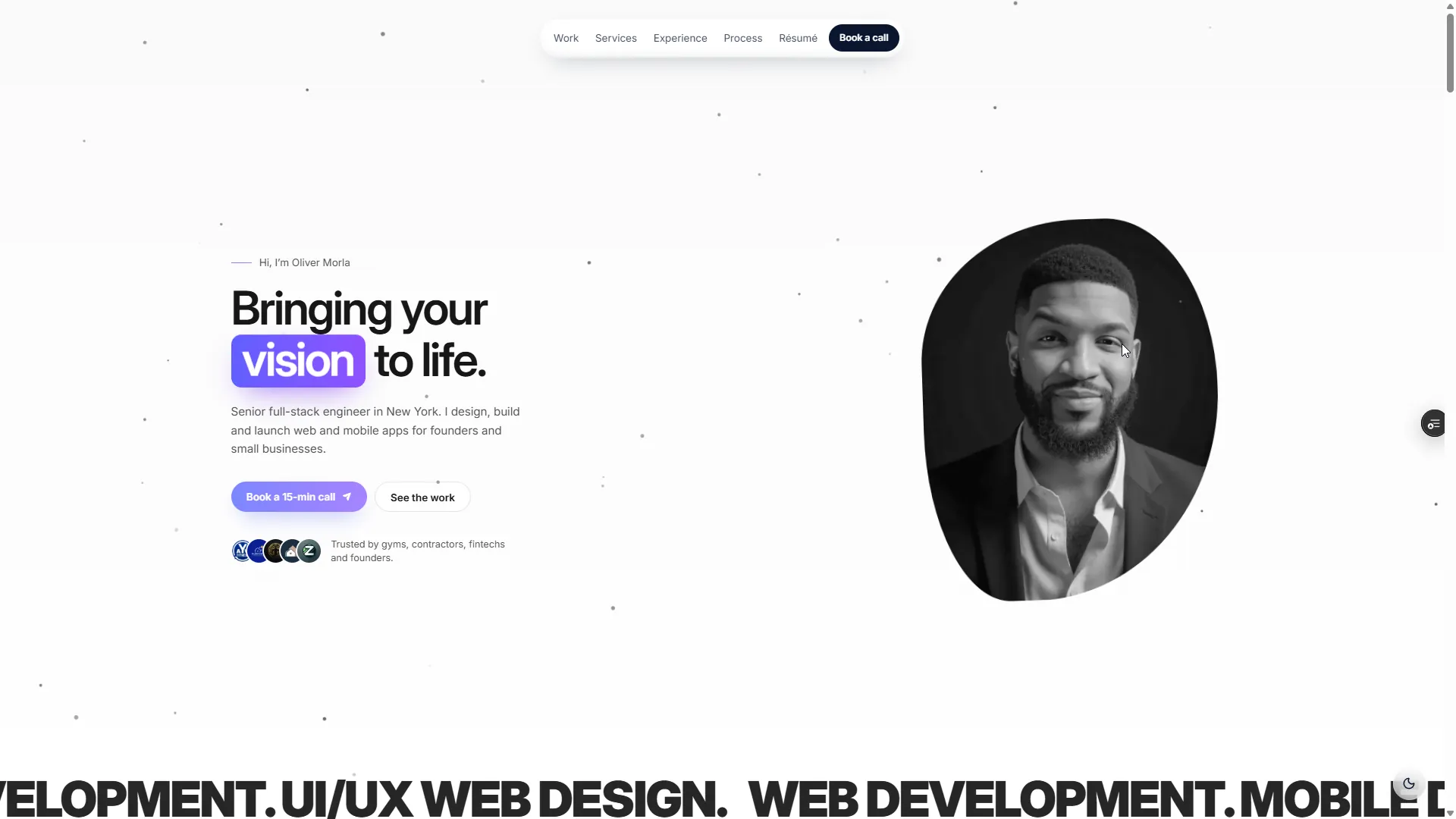 Oliver Morla homepage